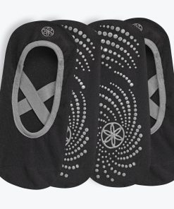 Grippy Yoga-Barre Socks - 2 Pack